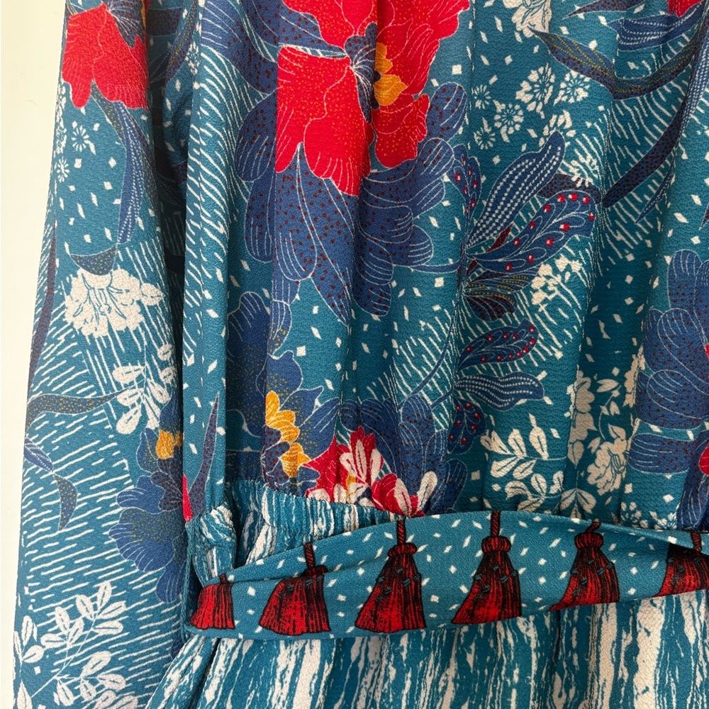 Flying Tomato long sleeve Maxi Dress